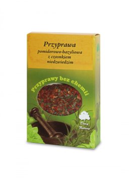 shumee Paradižnikovo-bazilikov začimbni napitek z divjim česnom, brez glutena, 40 g - Dary Natury