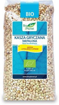 shumee Nepražena brezglutenska ekološka ajdova kaša 500 g - Bio Planet