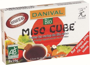 shumee Organske miso kocke (8 x 10 g) 80 g - Danival
