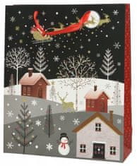 shumee Vzorec božične darilne vrečke 32 cm