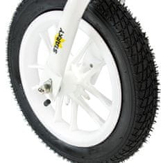 shumee Vijolično poganjalo z 12 kolesi in LED lučmi, jeklenim okvirjem za deklice