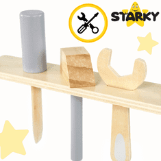 shumee Leseni potiskalnik, hodulja, voziček, otroška delavnica, komplet za ustvarjanje 3 v 1