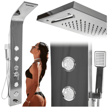 shumee Kromirana pipa za tuš panel