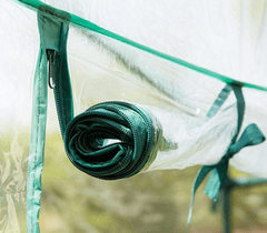 shumee Mini balkonski vrtni rastlinjak s 4 policami, večnadstropna polica za zelenjavni vrt, herbarij