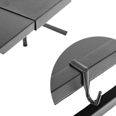 shumee Stojalo za mikrovalovno pečico, raztegljiva polica, teleskopska nastavitev, organizator za podstrešje