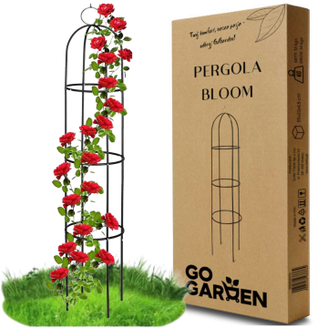 shumee Kovinska vrtna pergola za vzpenjavke, vrtnice, rože, vrtne rastline, kovinska