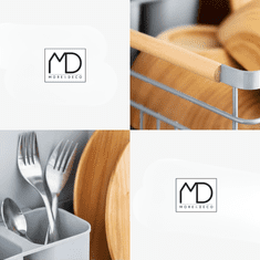 shumee Velik stoječi odcejalnik za posodo, krožnike in jedilni pribor