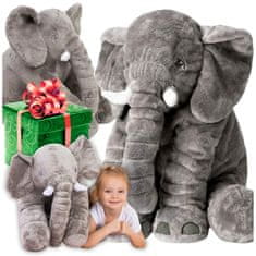 shumee Velika slonova blazina, maskota, plišasta igrača, medvedek, otroško darilo Jasiek