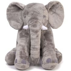shumee Velika slonova blazina, maskota, plišasta igrača, medvedek, otroško darilo Jasiek