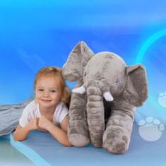 shumee Velika slonova blazina, maskota, plišasta igrača, medvedek, otroško darilo Jasiek