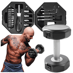 shumee Komplet orodja, praktično darilo za očetov dan, očetov mož, nastavki, uteži, 20 kosov