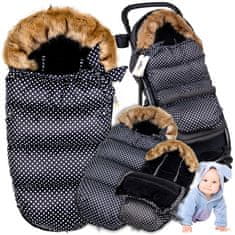 shumee Debela spalna vreča za otroški voziček, gondolo, spalno vrečo, pike