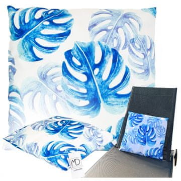 shumee Dekorativna blazina za vrtni stol, gugalnica 45x45, vodoodporna, velika