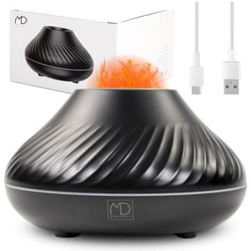 shumee Vlažilec zraka, difuzor olja, aromaterapija, ogenj, dišava za dom, sprostitev