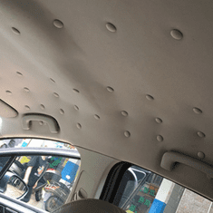 shumee Komplet za popravilo stropne obloge sivega avtomobila, regeneracija, zakovice, izvijač