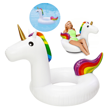 shumee Napihljiv obroč za vzmetnico Samorog za bazen 90 cm