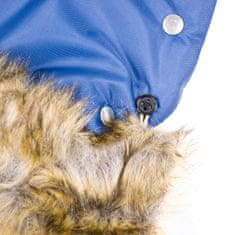 shumee Grelne rokavice, muf za voziček, sani, odporne proti vetru, tople, temno modre