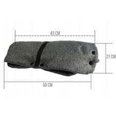 shumee Debele, tople flis rokavice za sani za voziček, zimske, univerzalne