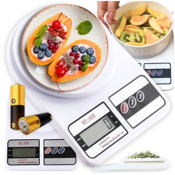 shumee Elektronska kuhinjska tehtnica, natančna 10 kg, zaslon 1 g, domače baterije