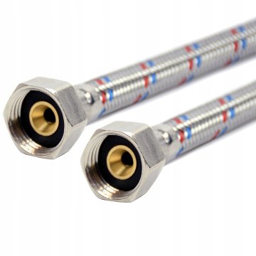 shumee Jeklena pletena cev 1/2x1/2 palca x 30 cm