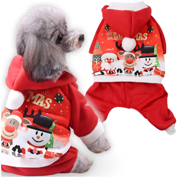 shumee Oblačila za pse, topla zimska oblačila, božični pulover, jopica, jakna, XXL, PetJet Oblačila za pse, topla zimska oblačila, božični pulover, jopica, jakna, XXL, PetJet