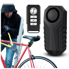 shumee Glasen protivlomni alarm za kolo z daljinskim upravljalnikom