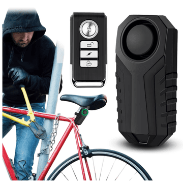 shumee Glasen protivlomni alarm za kolo z daljinskim upravljalnikom