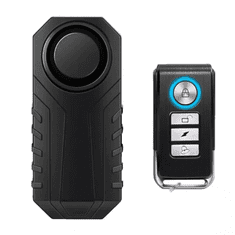 shumee Glasen protivlomni alarm za kolo z daljinskim upravljalnikom