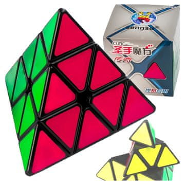 shumee Pyraminx kocka barvita precizna sestavljanka 3x3x3