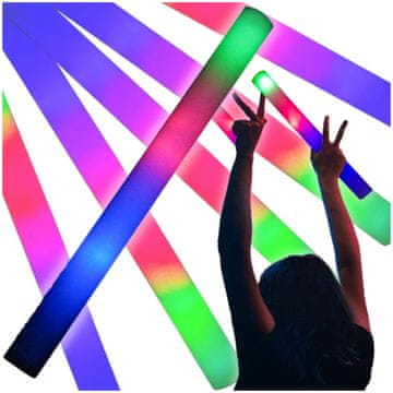 shumee Penasta svetleča palica LED meč za zabavo, koncert, poroko, klub 3 načini
