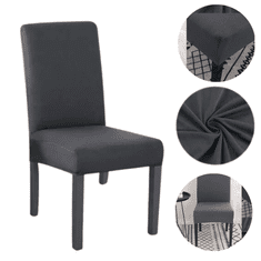 shumee Univerzalna prevleka za stol, elastična, močna in trpežna, grafitna