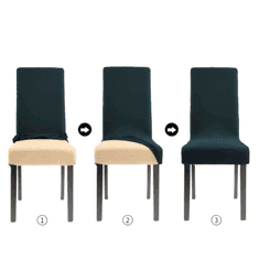 shumee Univerzalna prevleka za stol, elastična, močna in trpežna, grafitna