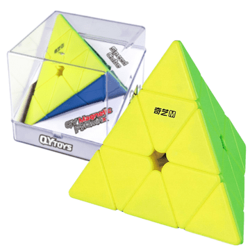 Zolta Pyramix kocka, barvita, trdna embalaža, darilo za rojstni dan, postavitev 3x3x3