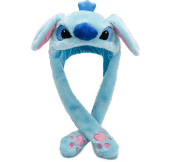 shumee KLOBUK Z PREMIČNIMI UŠESI IZ PLIŠASTEGA ŠTIVA