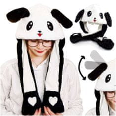 shumee PANDA KLOBUK Z PREMIČNIMI UŠESI