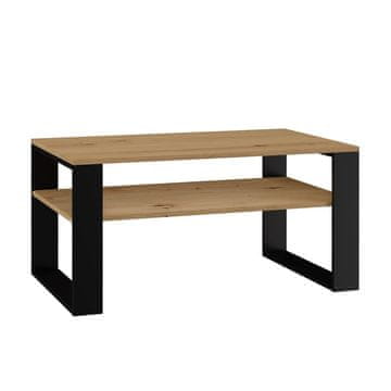 shumee Moderna klubska mizica 1P ARTISAN BLACK