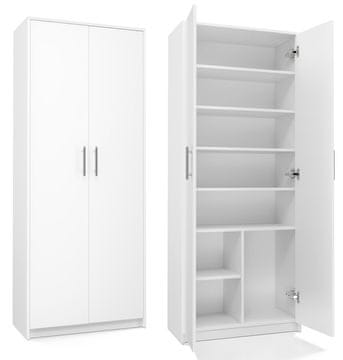 Topeshop Oliv 2D BELA polica