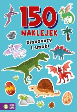 shumee 150 nalepk. Dinozavri in zmaji
