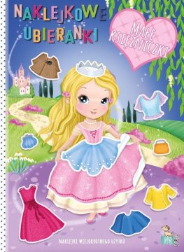 shumee Igre oblačenja z nalepkami. Male princeske