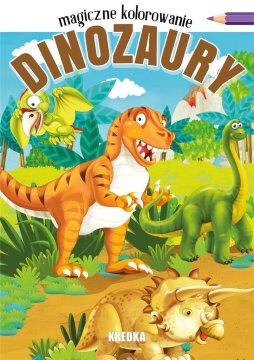 shumee Čarobno barvanje. Dinozavri