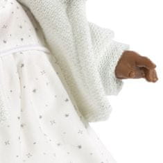 shumee Llorens - Jokajoča punčka Diana v beli obleki 38 cm