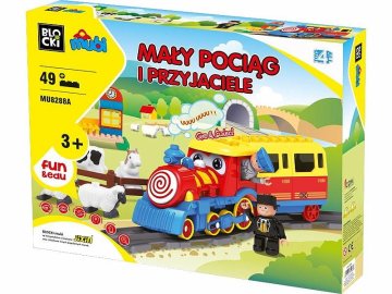 shumee Mubi kocke - Mali vlak in prijatelji 49 kosov.