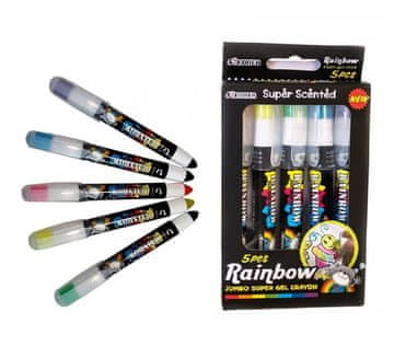 shumee Dišeče gel barvice MAVRICA 5 barv