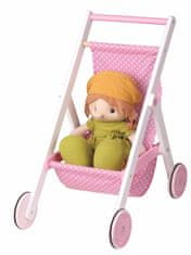 shumee LELIN Leseni voziček za punčke