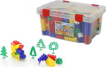 shumee Komplet gradbenih kock WADER, 184 kosov