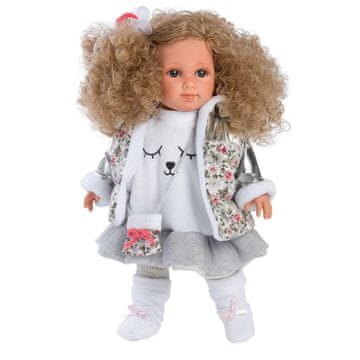 shumee Llorens - Elena punčka s kodrastimi lasmi 35 cm