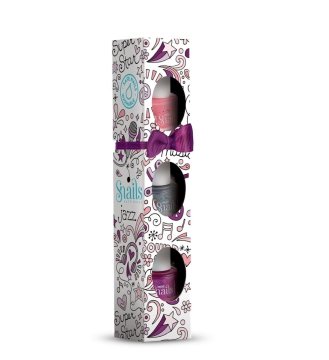 shumee Komplet lakov za nohte Mini Snails Music, 3 kosi