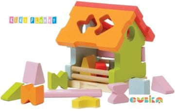 shumee CUBIKA PROMOTION - Lesen razvrščevalec oblik - Hiša