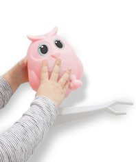 shumee Mel the Owl - roza LED nočna lučka - Flow Amsterdam