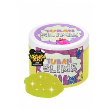 shumee Tuban - Super Slime bleščeča neonsko rumena 0,5 kg
